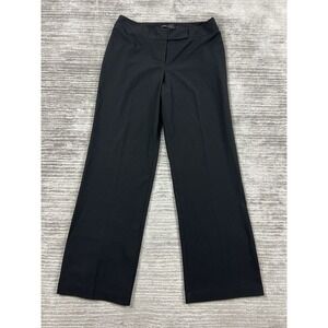 Pierre Cardin Pants Womens 12‎ Black Career Polyester Blend Casual